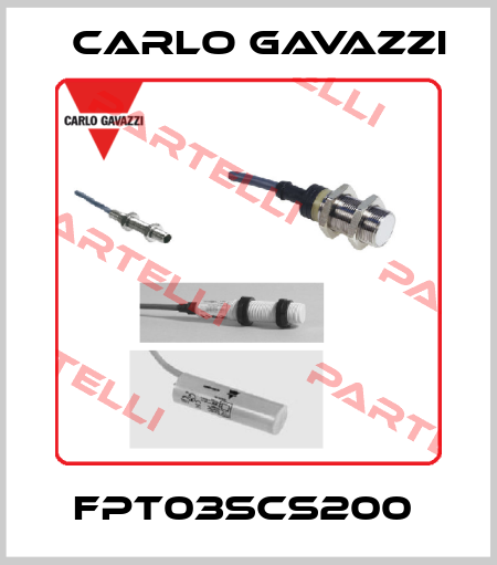 FPT03SCS200  Carlo Gavazzi