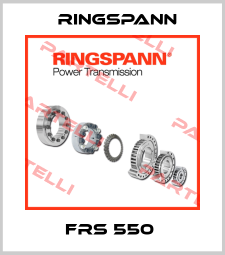 FRS 550  Ringspann