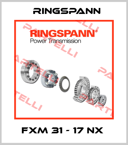 FXM 31 - 17 NX  Ringspann