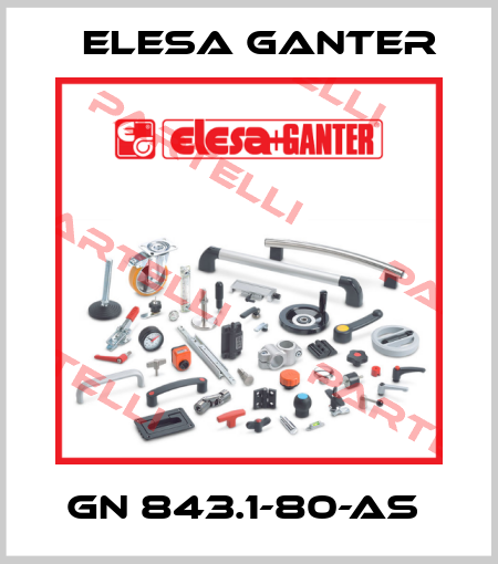 GN 843.1-80-AS  Elesa Ganter