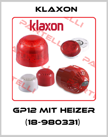 GP12 MIT HEIZER (18-980331)  Klaxon Signals