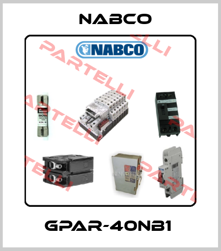 GPAR-40NB1  Nabco