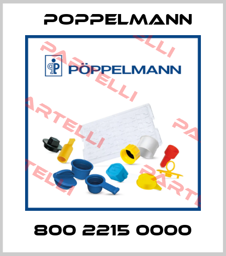 800 2215 0000 Poppelmann