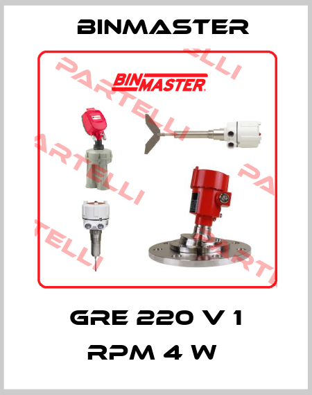 GRE 220 V 1 RPM 4 W  BinMaster