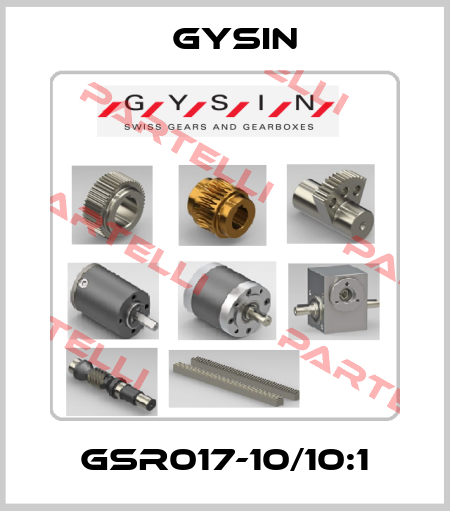 GSR017-10/10:1 Gysin