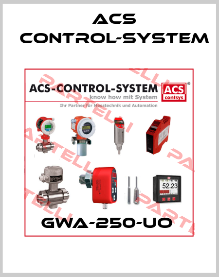 GWA-250-UO  Acs Control-System