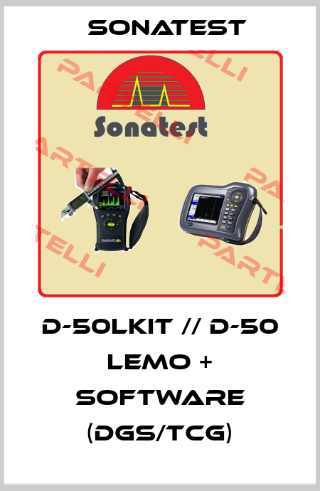 D-50LKIT // D-50 LEMO + software (DGS/TCG) Sonatest