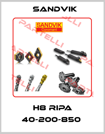 H8 RIPA 40-200-850  Sandvik