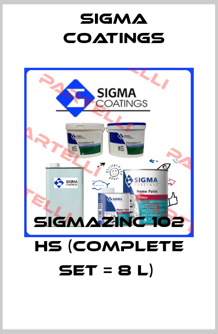 SIGMAZINC 102 HS (Complete Set = 8 L)  Sigma Coatings