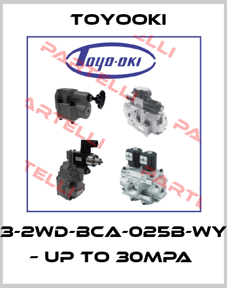 HD3-2WD-BCA-025B-WYD2 – UP TO 30MPA  Toyooki