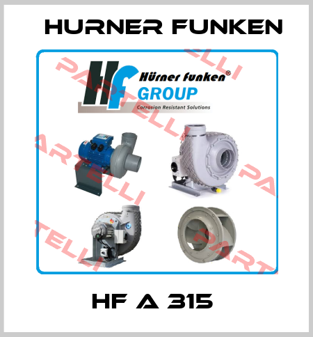 HF A 315  Hurner Funken