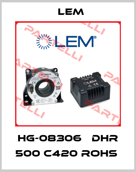 HG-08306   DHR 500 C420 ROHS  Lem