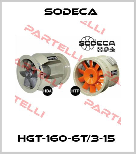 HGT-160-6T/3-15  Sodeca