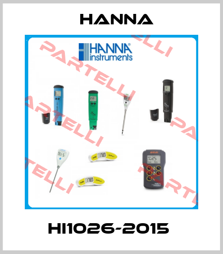 HI1026-2015  Hanna