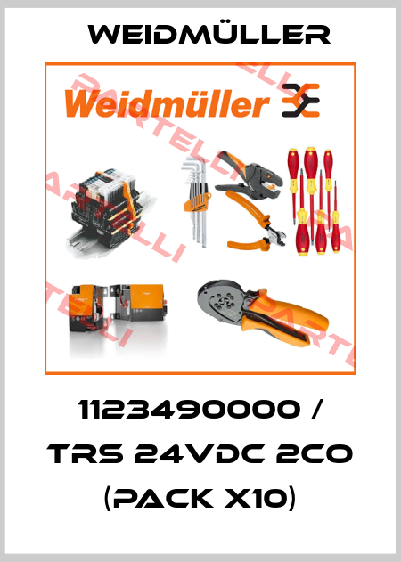 1123490000 / TRS 24VDC 2CO (pack x10) Weidmüller