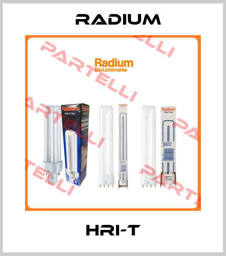 HRI-T Radium