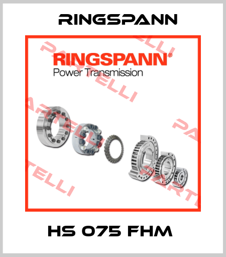 HS 075 FHM  Ringspann