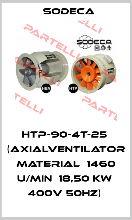 HTP-90-4T-25  (Axialventilator  Material  1460 U/min  18,50 kW  400V 50Hz)  Sodeca