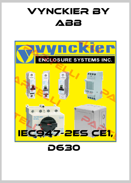 IEC947-2ES CE1, D630  Vynckier by ABB