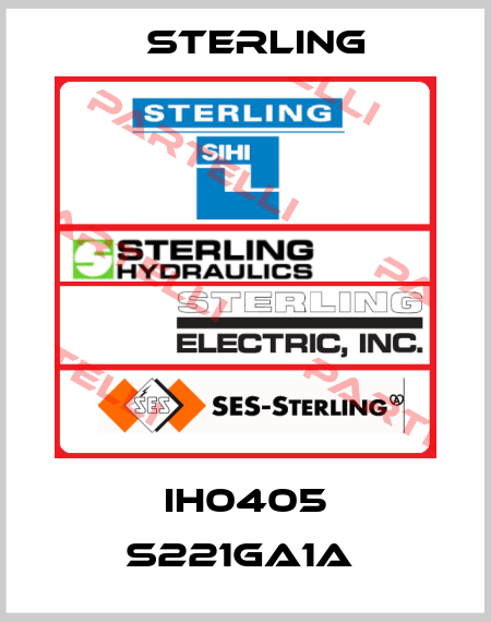 IH0405 S221GA1A  Sterling