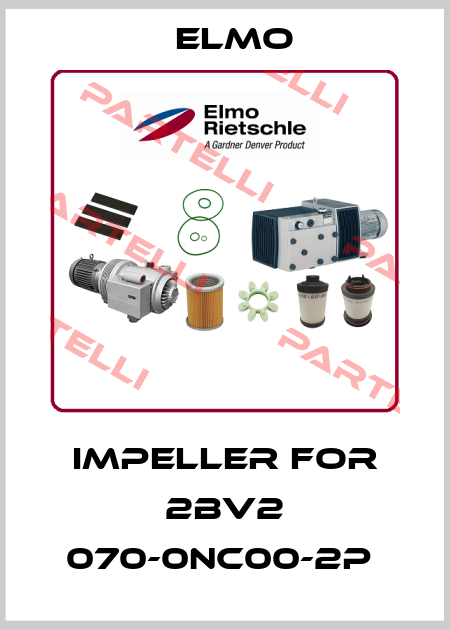 Impeller for 2BV2 070-0NC00-2P  Elmo