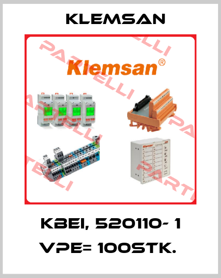 KBEI, 520110- 1 VPE= 100Stk.  Klemsan
