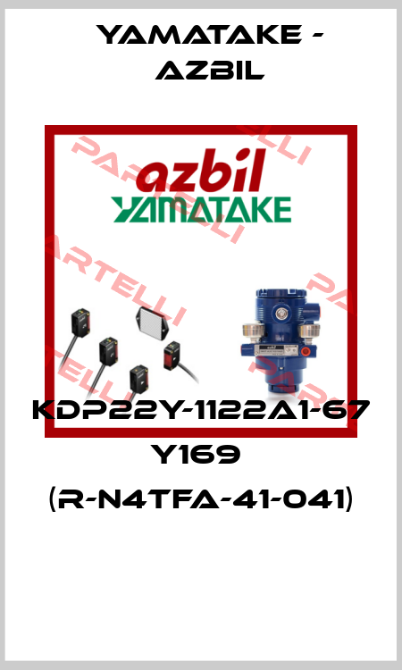 KDP22Y-1122A1-67 Y169  (R-N4TFA-41-041)  Yamatake - Azbil