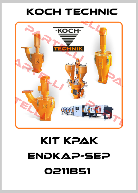 KIT KPAK ENDKAP-SEP 0211851  Koch Technic