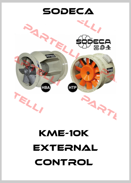 KME-10K  EXTERNAL CONTROL  Sodeca