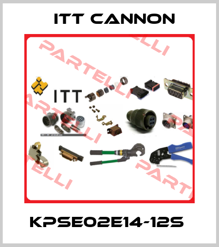 KPSE02E14-12S  Itt Cannon