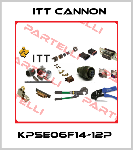KPSE06F14-12P  Itt Cannon