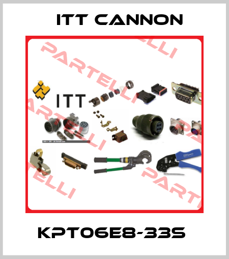 KPT06E8-33S  Itt Cannon