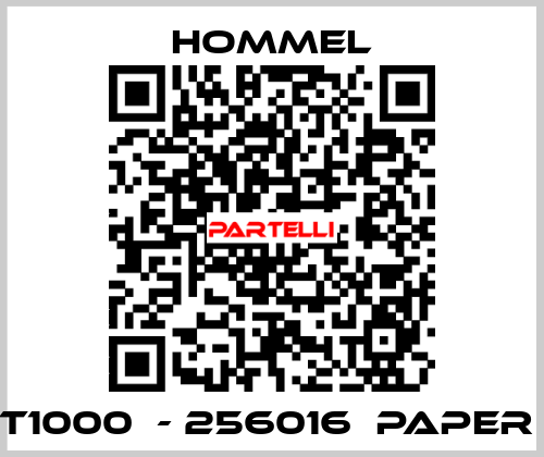 T1000  - 256016  paper  Hommel