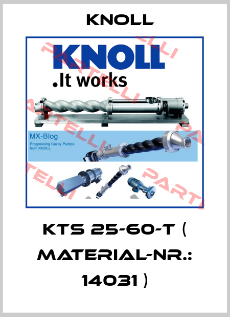 KTS 25-60-T ( Material-Nr.: 14031 ) KNOLL