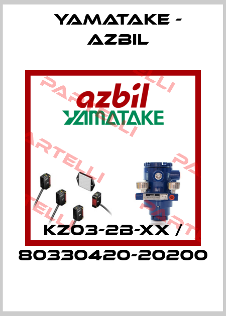 KZ03-2B-XX / 80330420-20200 Yamatake - Azbil