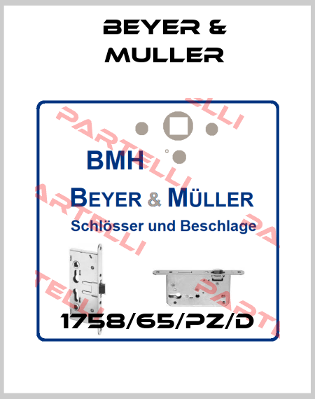 1758/65/PZ/D BEYER & MULLER