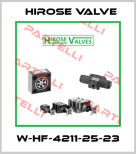 W-HF-4211-25-23 Hirose Valve