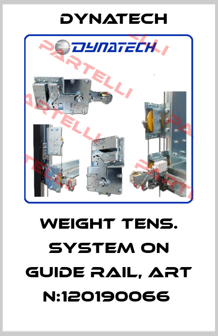 weight tens. system on guide rail, Art N:120190066  Dynatech