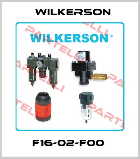 F16-02-F00  Wilkerson