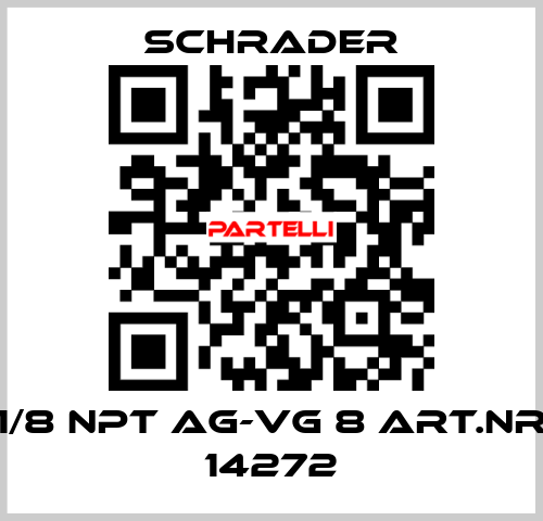 1/8 NPT AG-VG 8 Art.Nr 14272 Schrader