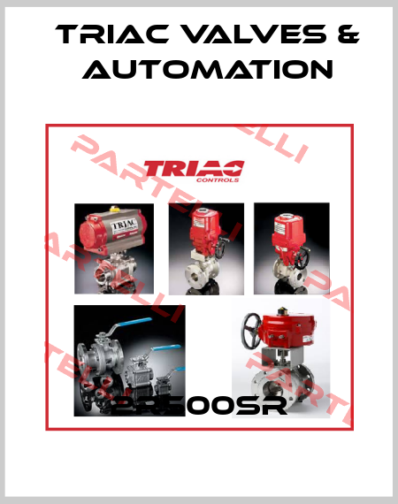2R500SR Triac Valves & Automation