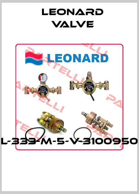 L-333-M-5-V-3100950  LEONARD VALVE