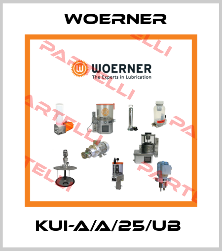 KUI-A/A/25/UB  Woerner