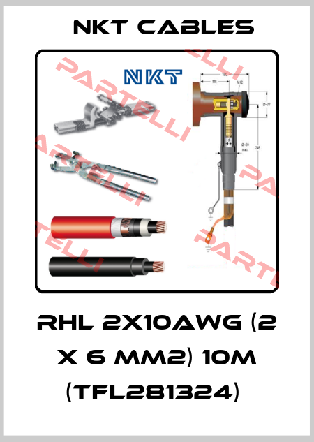 RHL 2x10AWG (2 x 6 mm2) 10M (TFL281324)  NKT Cables