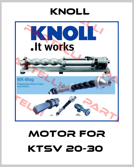 motor for KTSV 20-30  KNOLL