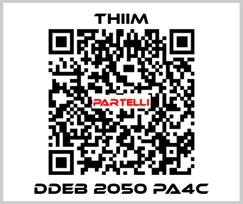 DDEB 2050 PA4C Thiim
