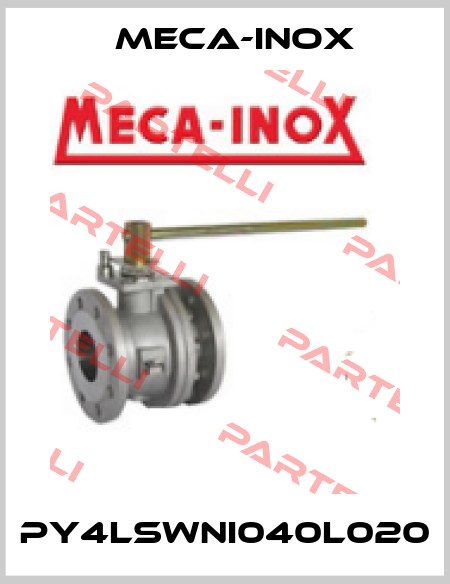 PY4LSWNI040L020 Meca-Inox