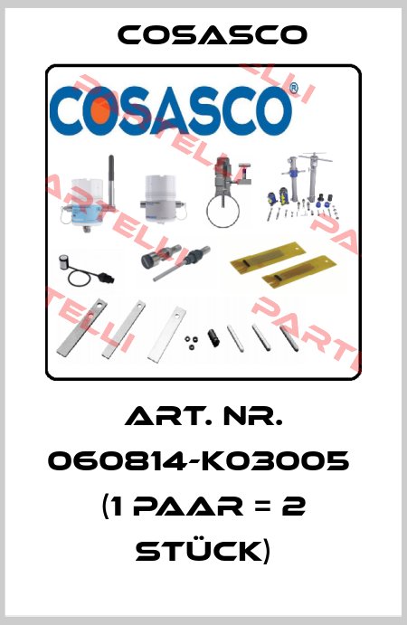 Art. Nr. 060814-K03005  (1 Paar = 2 Stück) Cosasco