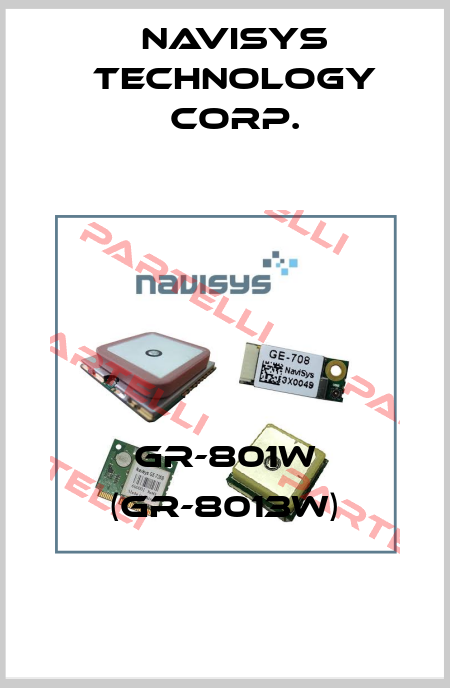 GR-801W (GR-8013W) NaviSys Technology Corp.