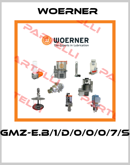 GMZ-E.B/1/D/0/0/0/7/S  Woerner